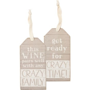 Bottle Tag Crazy Family