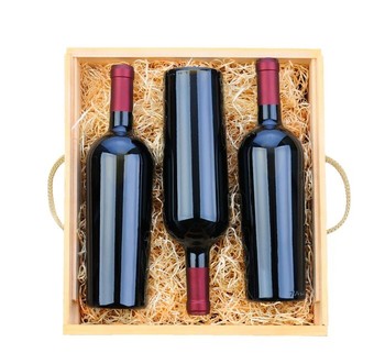 3 Bottle Wine Box