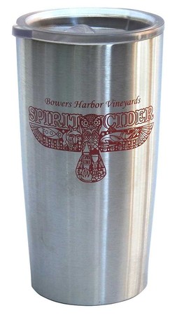 Stainless Steel Cider Logo Coffee Mug