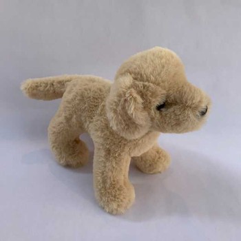 small stuffed dog
