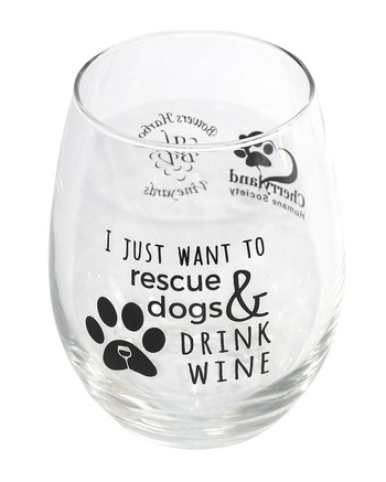 Glass Stemless CHS Rescue